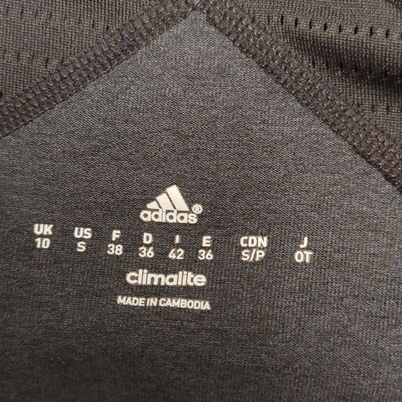 Adidas Mesh Racerback Climalite Tank Top Size Small - Picture 7 of 8